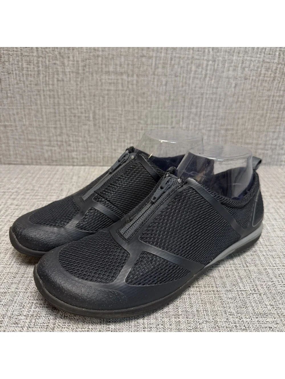 Merrell Shoes Womens Sz 6.5 Black Ceylon Sport Zip Casual Sneakers Mesh Low
